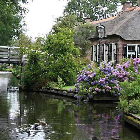 Schiphuis Giethoorn/Wanneperveen Villa Eksteriør billede