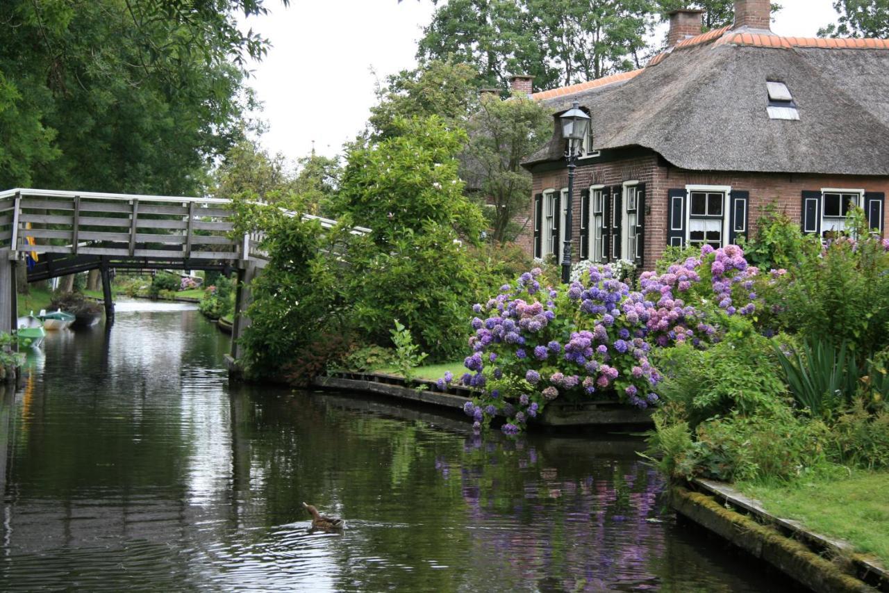 Schiphuis Giethoorn/Wanneperveen Villa Eksteriør billede
