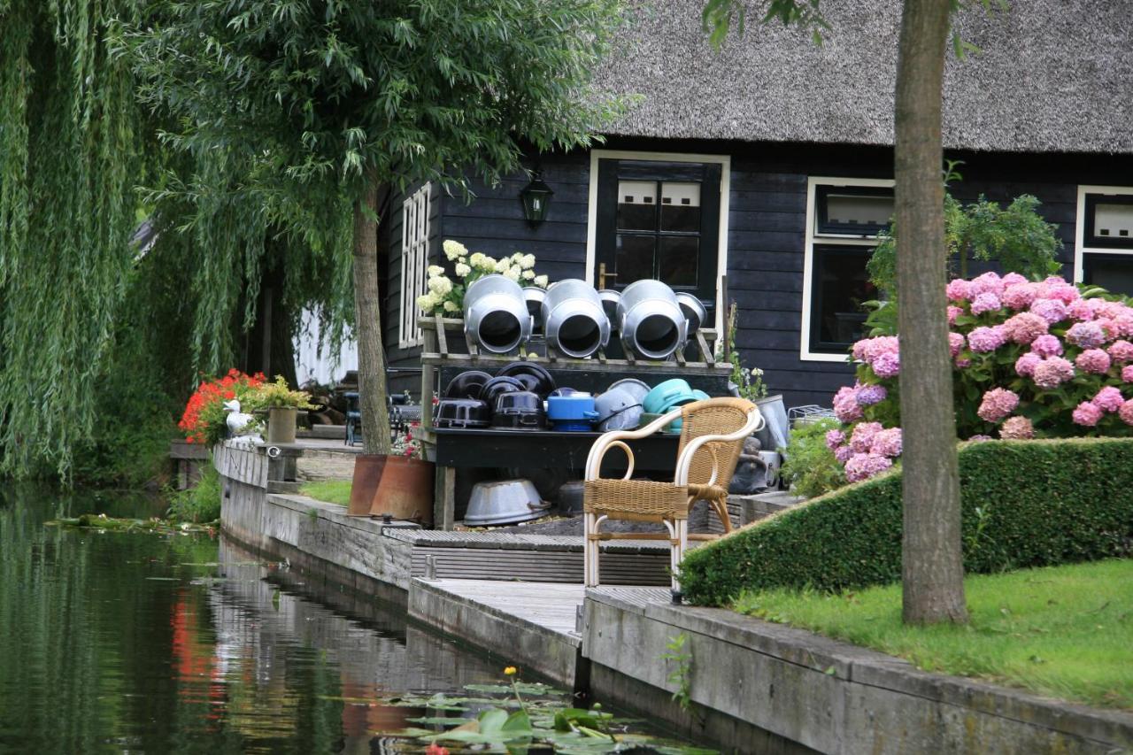 Schiphuis Giethoorn/Wanneperveen Villa Eksteriør billede